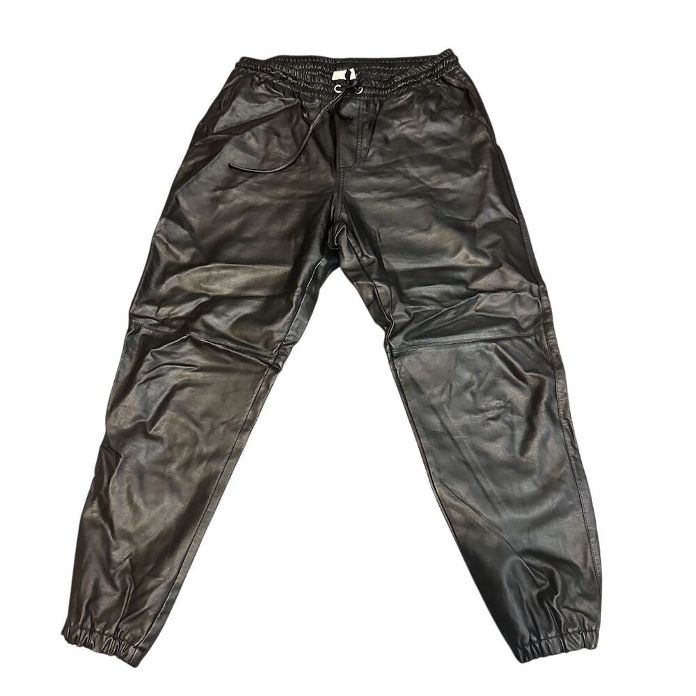 Altar'd State Women's‎ Black Jogger Pants Size L Elastic Cuffs Casual